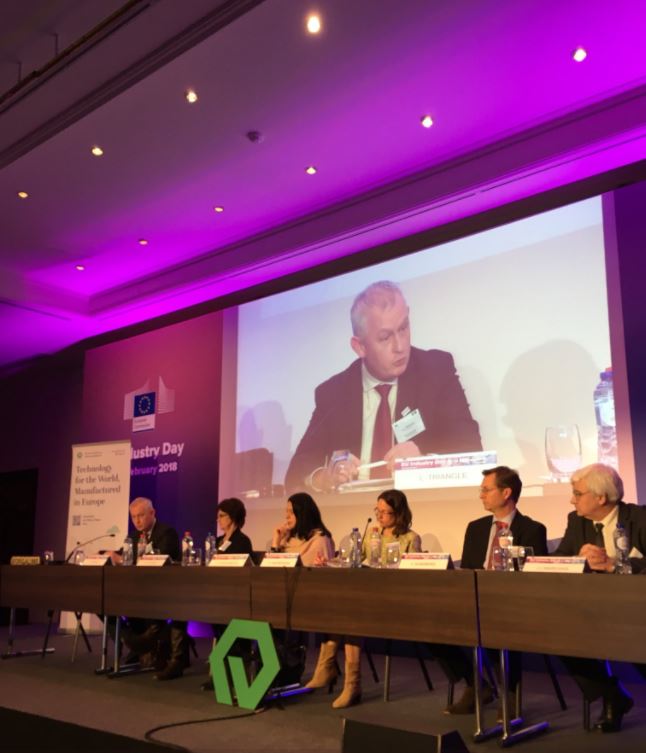 Luc Triangle participating in the Orgalime workshop